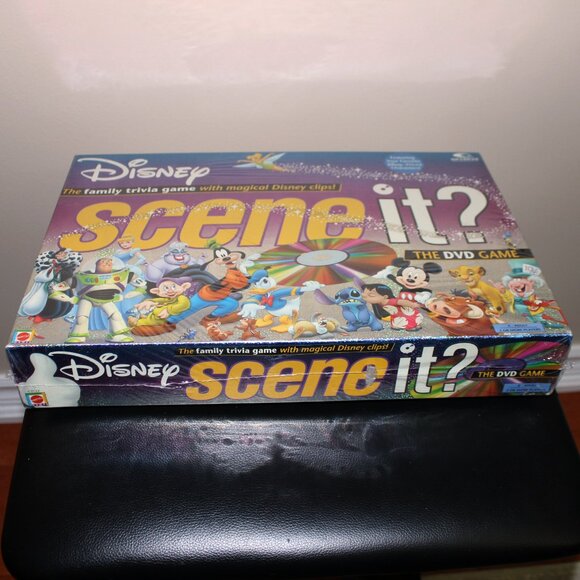 3/$77❤️new Disney Scene It? DVD Family Trivia Board Game 2004 Mattel Pixar - Picture 3 of 8